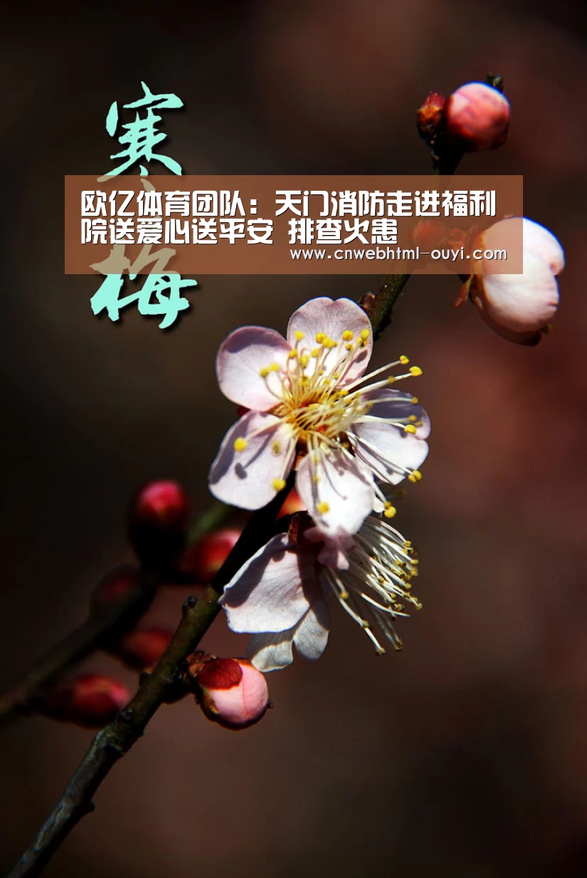 欧亿体育团队:天门消防走进福利院送爱心送平安 排查火患(图2) 欧亿体育